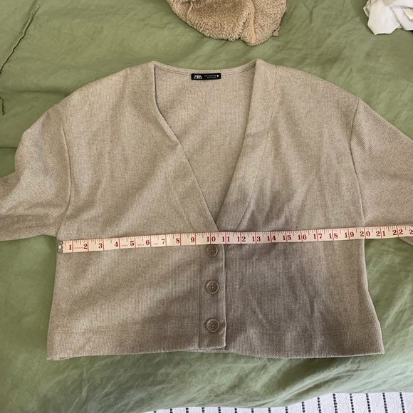 Zara knit cardigan/bralette set - Picture 5 of 6